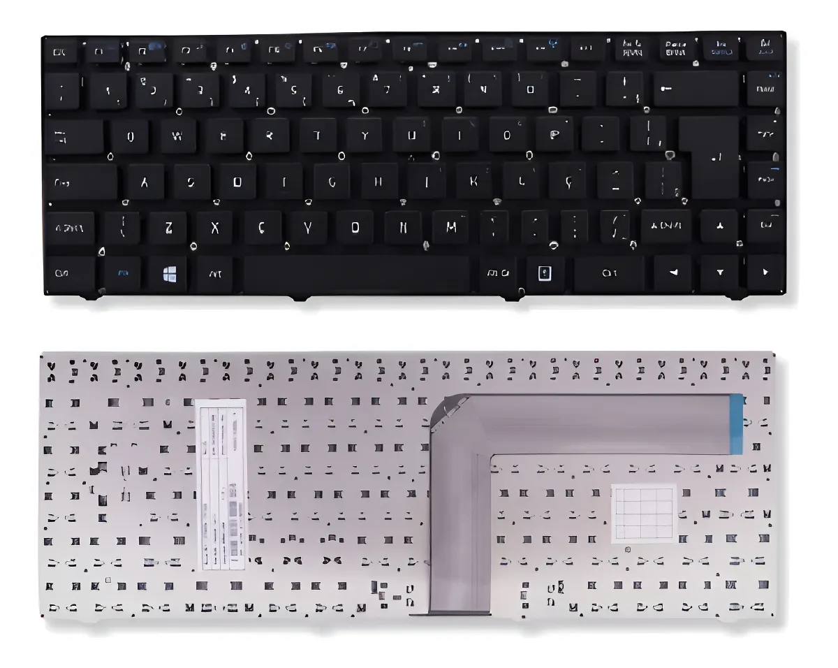 Teclado Para Notebook Positivo Master N110i N170i N190i Preto | Teclados