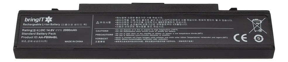 Bateria Para Notebook Samsung Pn Aa-pb9n4bl 2000 Mah Bateria Preto | Baterias